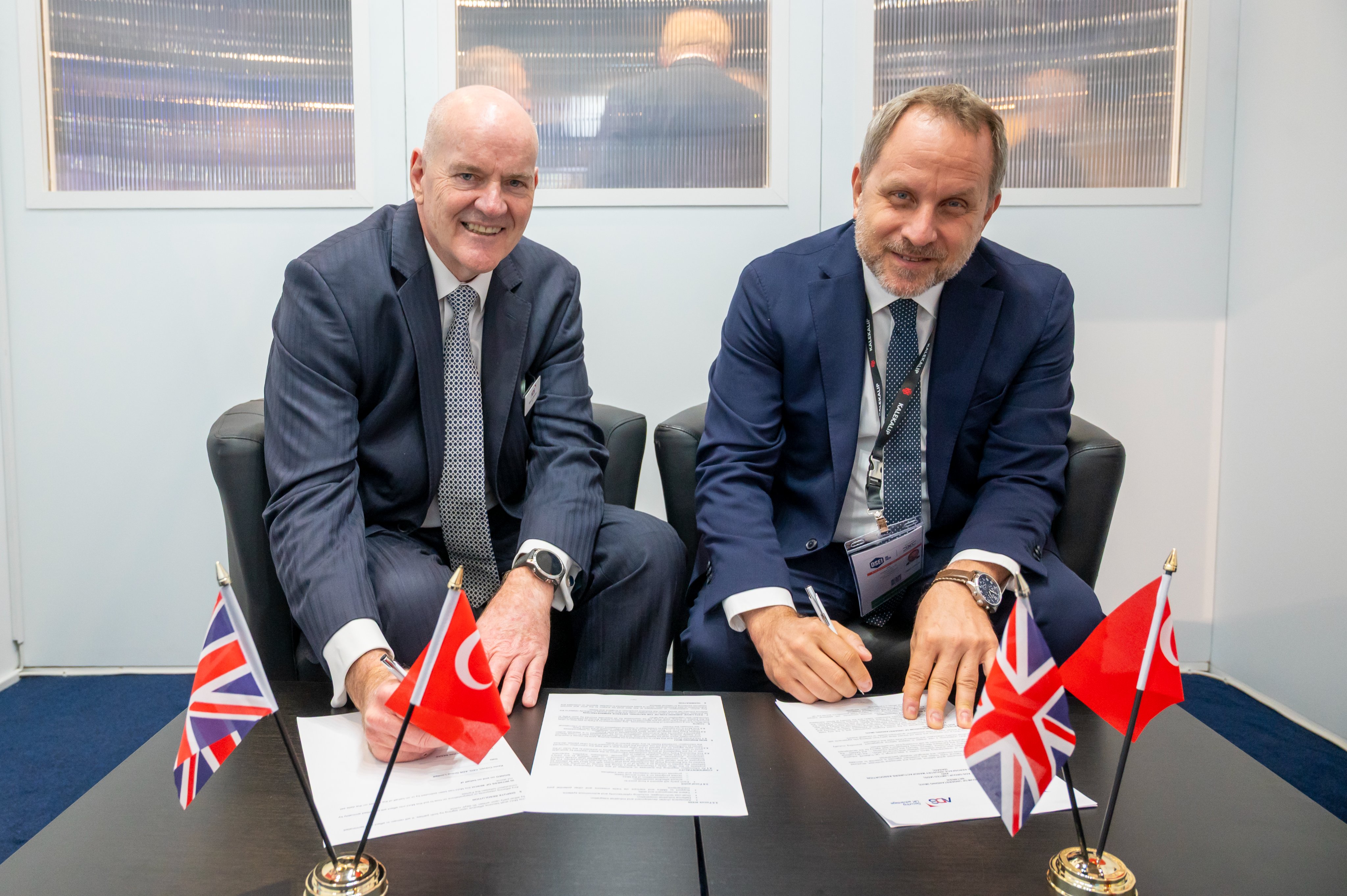 DSEI 2025 Fuarında, İngiltere’de ADS Group ile Mutabakat Zaptı imzaladık.